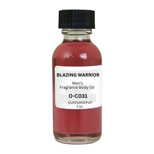 Blazing Warrior (Men) Body Oil 1 oz Fragrance All Natural Scent